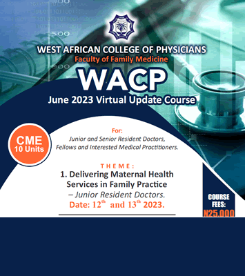 Faculty of Family Medicine Virtual Update Course