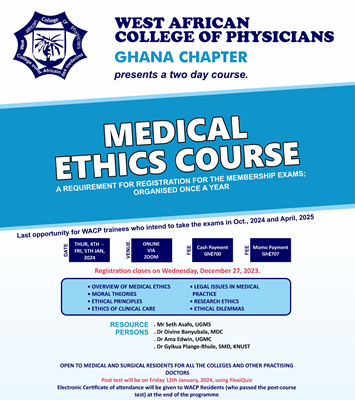 Medical Ethics Course