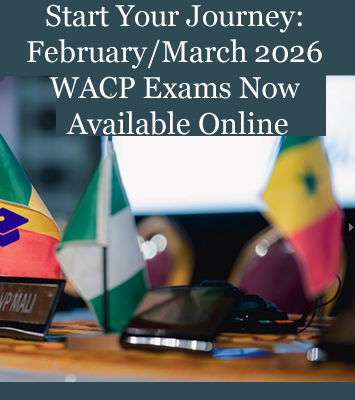 Now Open: February/March 2026 WACP Examination Registration