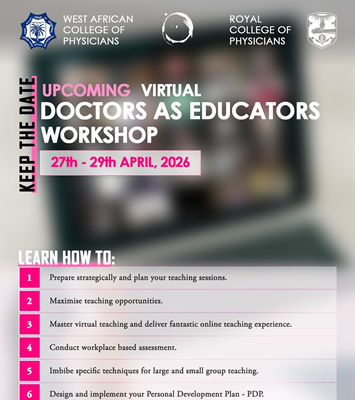 DOCTORS AS EDUCATORS WORKSHOP